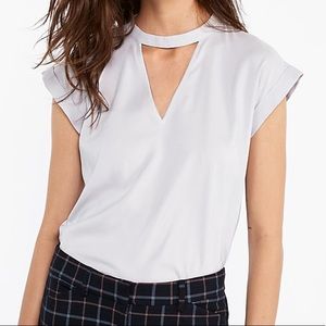 NWT Express Choker Neck Gramercy Blouse